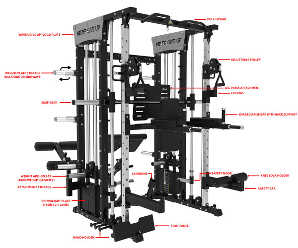 Load image into Gallery viewer, POWER PACK COMMERCIAL SMITH MACHINE - SM04