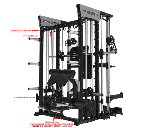 Load image into Gallery viewer, POWER PACK COMMERCIAL SMITH MACHINE - SM04