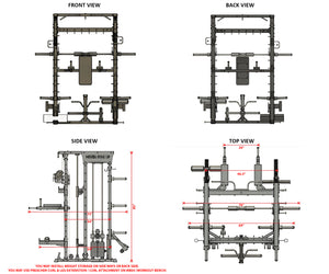 POWER PACK COMMERCIAL SMITH MACHINE - SM04