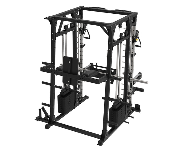 Load image into Gallery viewer, HEAVY DUTY SMITH MACHINE WITH LEG PRESS - SM02 (PRE ORDER)
