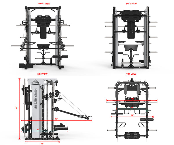 Load image into Gallery viewer, POWER FORCE COMMERCIAL SMITH MACHINE - SMX