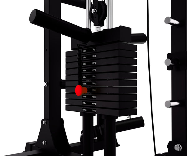Load image into Gallery viewer, HEAVY DUTY SMITH MACHINE WITH LEG PRESS - SM02 (PRE ORDER)