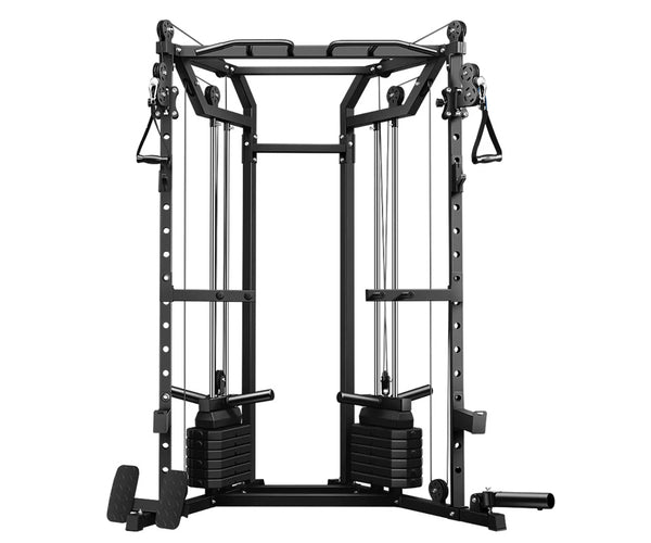 Load image into Gallery viewer, FUNCTIONAL TRAINER WITH SQUAT RACK - FT01