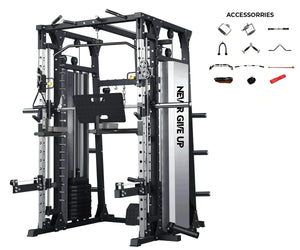 PREMIUM SMITH MACHINE WITH LEG PRESS - SM07