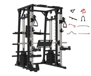 HEAVY DUTY SMITH MACHINE WITH LEG PRESS - SM02 (PRE ORDER)