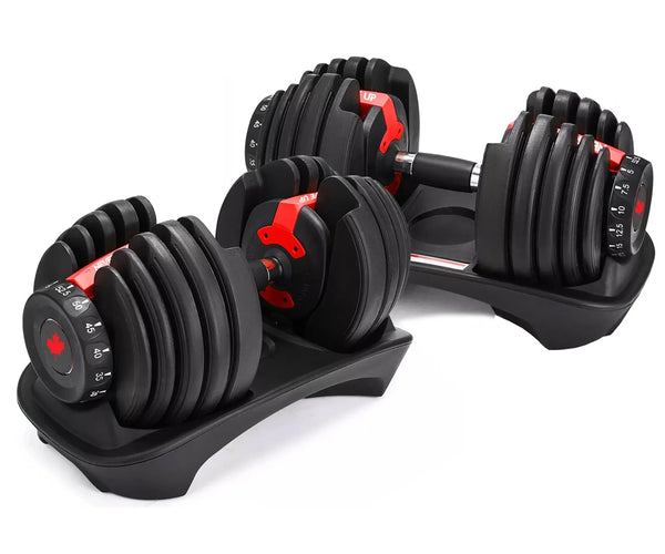 Load image into Gallery viewer, ADJUSTABLE DUMBBELL 52.5LB (SET OF 2) - AD01