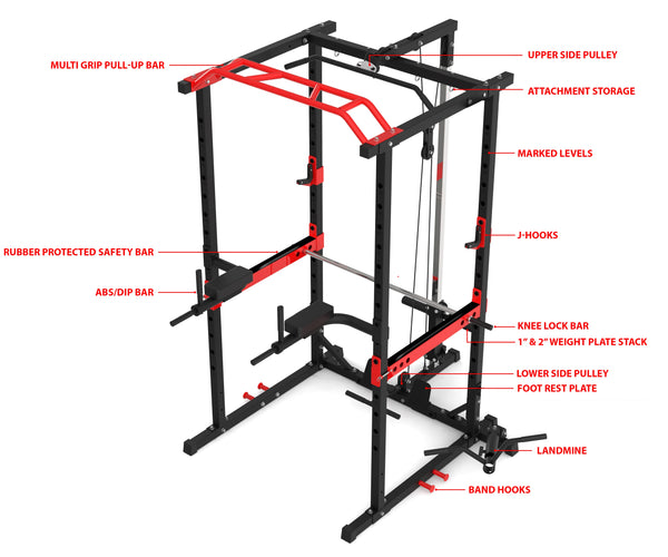 Load image into Gallery viewer, MULTI FUNCTIONAL POWER CAGE - PC01