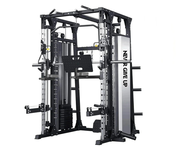 Load image into Gallery viewer, PREMIUM SMITH MACHINE WITH LEG PRESS - SM07