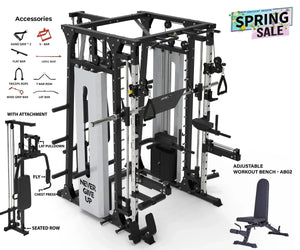 PREMIUM PRO ALL IN ONE SMITH MACHINE - SM03