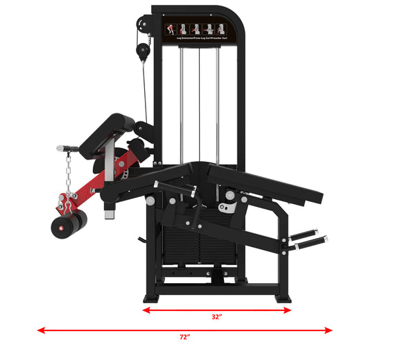 Load image into Gallery viewer, Seated Leg Curl / Extension / Lying Leg Curl / Preacher Curl (4 in 1 Combo) - LEP01