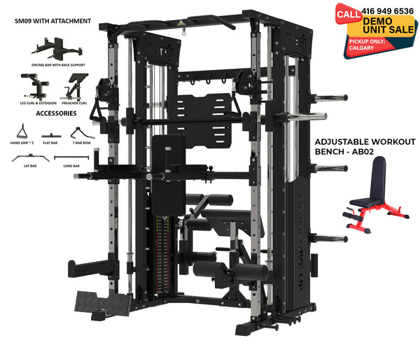 Load image into Gallery viewer, POWER BUILDER COMMERCIAL SMITH MACHINE - SM09 (DEMO UNIT - PICKUP AT CALGARY)