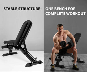 ADJUSTABLE WORKOUT BENCH - AB02