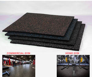 RUBBER FLOOR (1000mm x 1000mm) (Thickness : 15mm) (RED DOT) (SET OF 37pc)