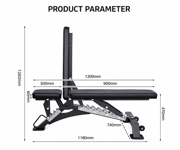 Load image into Gallery viewer, HEAVY DUTY WORKOUT BENCH - AB03 (PRE ORDER)
