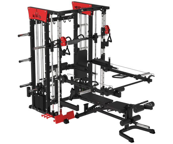 Load image into Gallery viewer, POWER PACK COMMERCIAL SMITH MACHINE - SM04 (Red)