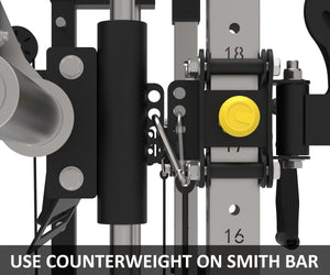 HEAVY DUTY SMITH MACHINE WITH LEG PRESS - SM02 (PRE ORDER)