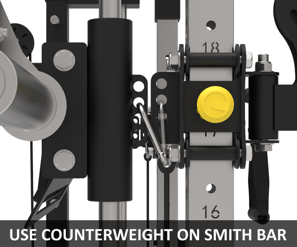 Load image into Gallery viewer, HEAVY DUTY SMITH MACHINE WITH LEG PRESS - SM02 (PRE ORDER)