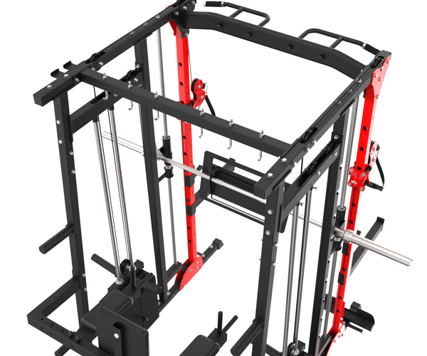 Load image into Gallery viewer, MULTI FUNCTIONAL SMITH MACHINE WITH LEG PRESS - SM01 (PRE ORDER)