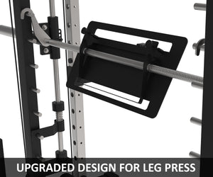 HEAVY DUTY SMITH MACHINE WITH LEG PRESS - SM02 (PRE ORDER)