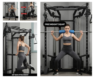 FUNCTIONAL TRAINER WITH SQUAT RACK - FT01