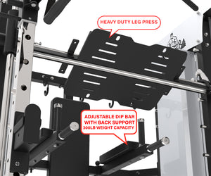 POWER FORCE COMMERCIAL SMITH MACHINE - SMX