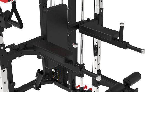 Load image into Gallery viewer, POWER PACK COMMERCIAL SMITH MACHINE - SM04 (Red)