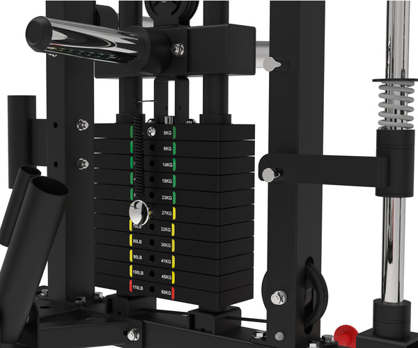 Load image into Gallery viewer, POWER PACK COMMERCIAL SMITH MACHINE - SM04 (Red)