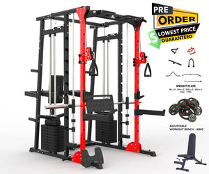 MACHINE DE FORGE MULTIFONCTIONNELLE AVEC PRESSE À JAMBES - SM01 (PRÉCOMMANDE)