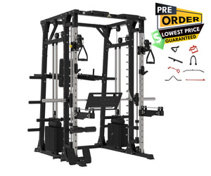 HEAVY DUTY SMITH MACHINE WITH LEG PRESS - SM02 (PRE ORDER)