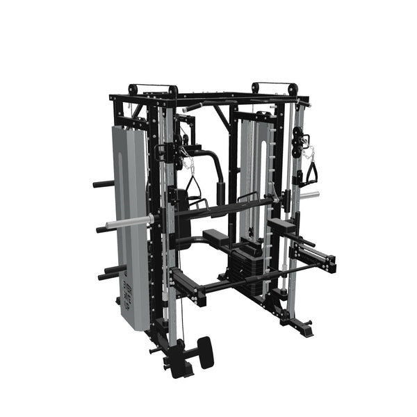 Load 3D model into Gallery viewer, PREMIUM PRO ALL IN ONE SMITH MACHINE - SM03 (PRE ORDER)