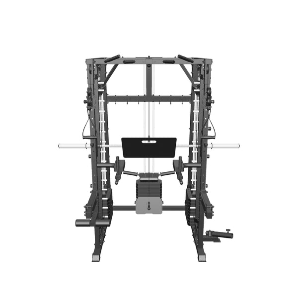 Load 3D model into Gallery viewer, PREMIUM SMITH MACHINE WITH LEG PRESS - SM07