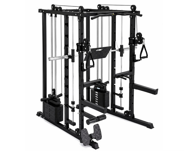 Load image into Gallery viewer, COMPACT SMITH MACHINE WITH LEG PRESS - SM00 (PRE ORDER - GET IT BY OCTOBER)