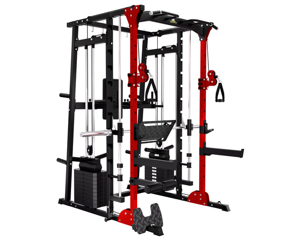 Load image into Gallery viewer, MULTI FUNCTIONAL SMITH MACHINE WITH LEG PRESS - SM01
