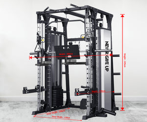 PREMIUM SMITH MACHINE WITH LEG PRESS - SM07