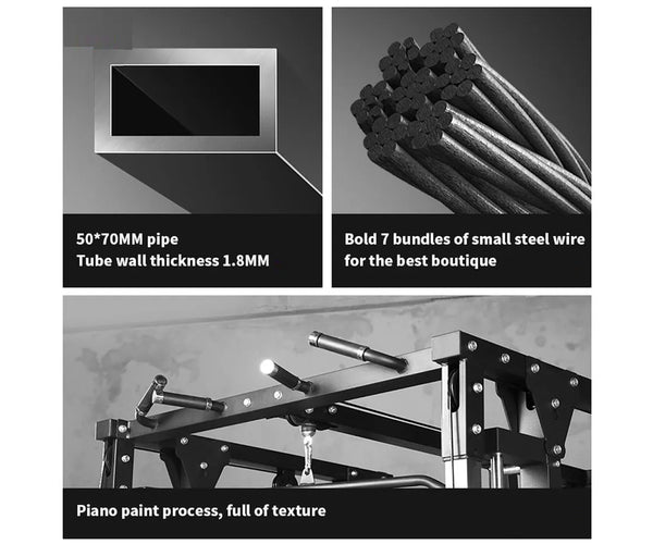 Load image into Gallery viewer, PREMIUM SMITH MACHINE WITH LEG PRESS - SM07