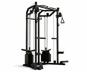 FUNCTIONAL TRAINER WITH SQUAT RACK - FT01 (PRE ORDER)