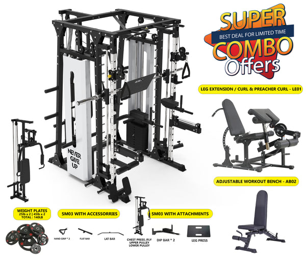 Load image into Gallery viewer, PREMIUM PRO ALL IN ONE SMITH MACHINE - SM03
