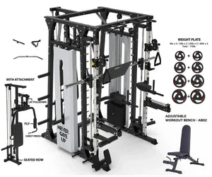 PREMIUM PRO ALL IN ONE SMITH MACHINE - SM03