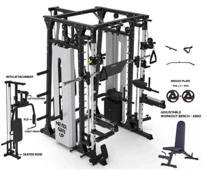 PREMIUM PRO ALL IN ONE SMITH MACHINE - SM03