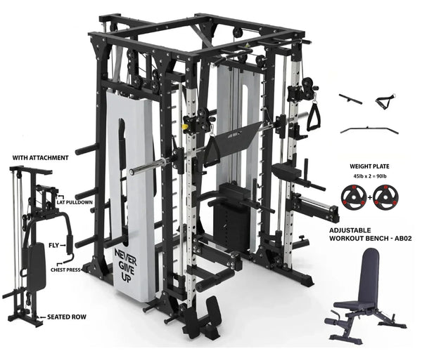Load image into Gallery viewer, PREMIUM PRO ALL IN ONE SMITH MACHINE - SM03