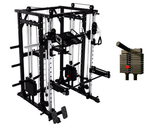 HEAVY DUTY SMITH MACHINE WITH LEG PRESS - SM02