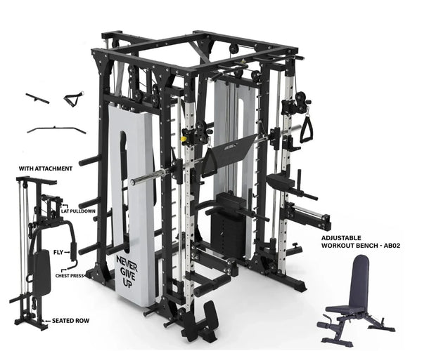 Load image into Gallery viewer, PREMIUM PRO ALL IN ONE SMITH MACHINE - SM03
