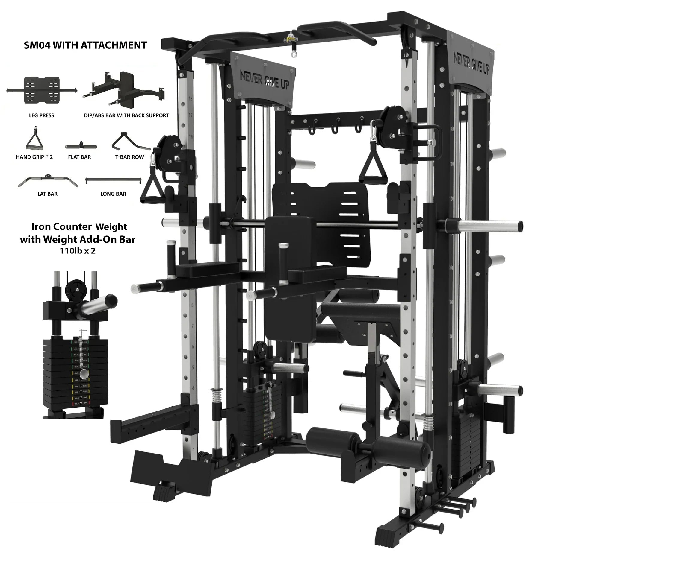 Power Pack Commercial Smith Machine SM04 PRE ORDER DEAL