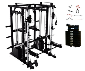 HEAVY DUTY SMITH MACHINE WITH LEG PRESS - SM05 (PRE ORDER)