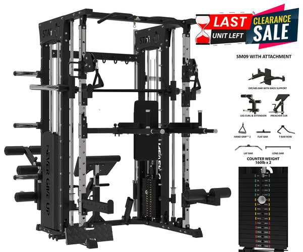Load image into Gallery viewer, POWER BUILDER COMMERCIAL SMITH MACHINE - SM09 (CLEARANCE SALE)
