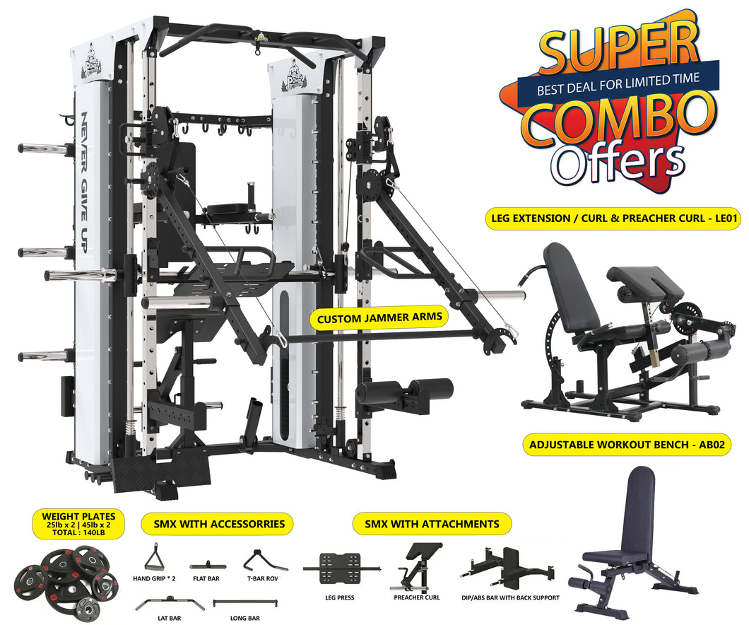 POWER FORCE COMMERCIAL SMITH MACHINE - SMX
