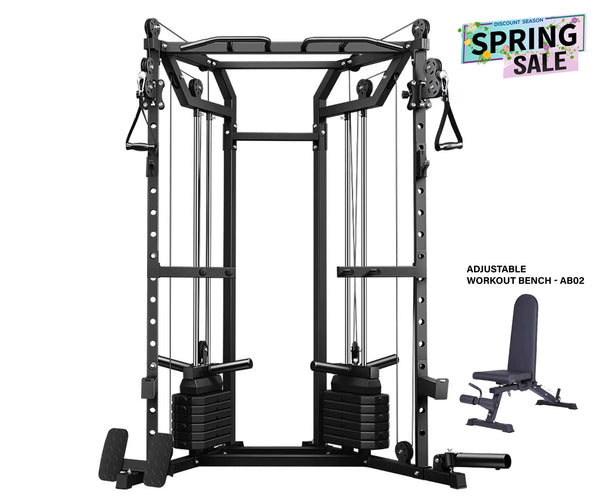 Charger l&#39;image dans la galerie, ENTRAÎNEUR FONCTIONNEL AVEC RACK À SQUAT - FT01 (OFFRE DE PRÉCOMMANDE)
