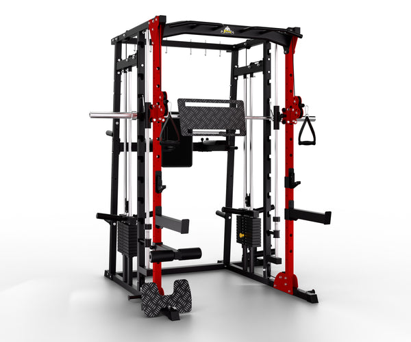 Load image into Gallery viewer, MULTI FUNCTIONAL SMITH MACHINE WITH LEG PRESS - SM01