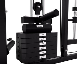 SMITH MACHINE COMPACTE AVEC LEG PRESS - SM00 (PRÉCOMMANDE - LIVRAISON EN OCTOBRE)