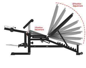 PROFESSIONAL 4-IN-1 MULTIFUNCTIONAL BENCH - MB05